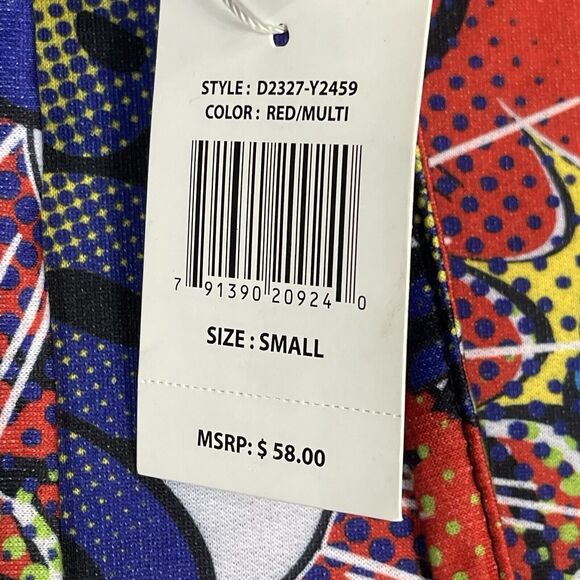 Drill Clothing Co Hoodie Mens Small Multicolor Oh Snap Comic Graphic Print - Picture 9 of 13